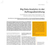 Big Data Analytics in der Auftragsabwicklung